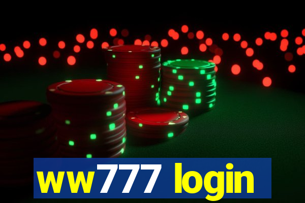 ww777 login